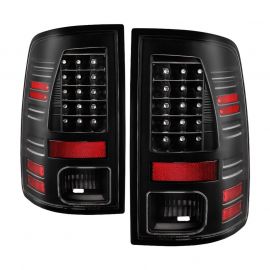 Spyder 13-18 Dodge Ram 2500/3500 LED Tail Lights LED Model Only - All Black (ALT-YD-DRAM13-LED-BKV2) buy in USA