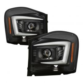 Spyder 04-06 Dodge Durango Projector Headlights - Black PRO-YD-DDU04-LB-BK buy in USA