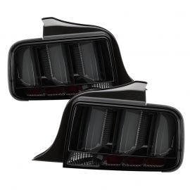 Spyder 05-09 Ford Mustang (White Light Bar) LED Tail Lights - Smoke ALT-YD-FM05V3-LED-SM buy in USA