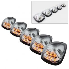 Xtune Ford Super Duty F250-F550 99-15 Amber LED Cab Roof Lights Clear ACC-LED-FDSD99-CR-C buy in USA