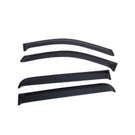 EGR 2019 Chevy 1500 Crew Cab Tape-On Window Visors - Set of 4 Dark Smoke buy in USA