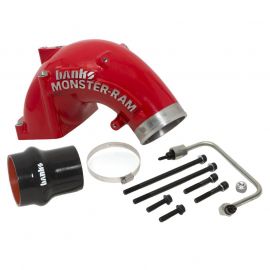 Banks Power 07.5-17 Ram 2500/3500 6.7L Diesel Monster-Ram Intake System w/Fuel Line 4.0in Red buy in USA