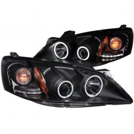 ANZO 2005-2010 Pontiac G6 Projector Headlights w/ Halo Black (CCFL) buy in USA