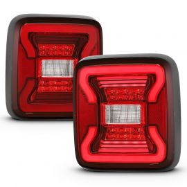 ANZO 18-19 Jeep Wrangler JL LED Taillights Black buy in USA