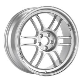 Enkei RPF1 15x7 4x100 35mm Offset 73mm Bore Silver Wheel Miata 4-Lug / 02-06 Mini buy in USA