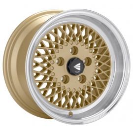 Enkei92 Classic Line 15x7 38mm Offset 4x100 Bolt Pattern Gold Wheel buy in USA