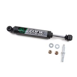 Zone Offroad Jeep Wrangler YJ/TJ Single Steering Stabilizer - Black buy in USA