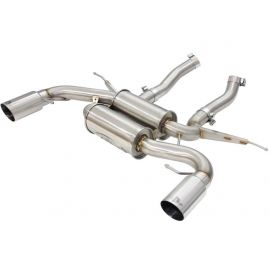 aFe MACHForce XP 2.5in Axle Back Stainless Exhaust w/ Polished Tips 07-13 BMW 335i 3.0L L6 (E90/92) buy in USA