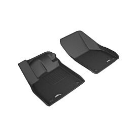 3D MAXpider 2016-2020 Audi Tt Kagu 1st Row Floormat - Black buy in USA