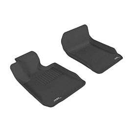 3D MAXpider 2006-2011 BMW 3 Series E90/E92 Kagu 1st Row Floormat - Black buy in USA