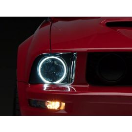 Raxiom 05-09 Ford Mustang GT V6 Axial Series CCFL Halo Projector Headlight- Blk Housing (Smkd Lens) buy in USA