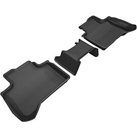 3D MAXpider 2018-2020 BMW X3 (G01)/X4 (G02) Kagu 2nd Row Floormats - Black buy in USA