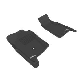 3D MAXpider 1998-2011 Ford Ranger Regular Cab/Supercab Kagu 1st Row Floormat - Black buy in USA