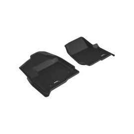 3D MAXpider 2017-2019 Ford F-250/350/450 Kagu 1st Row Floormat - Black buy in USA