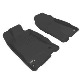 3D MAXpider 2011-2016 Honda CR-Z Kagu 1st Row Floormat - Black buy in USA