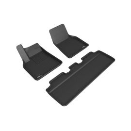 3D MAXpider 21-22 Tesla Model Y 1st & 2nd Row Floormats - Black buy in USA