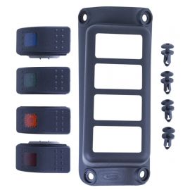 Daystar 2007-2018 Jeep Wrangler JK 2WD/4WD - A-Pillar Rocker Switch Pod (Switches Included) buy in USA