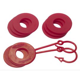 Daystar Red Locking D Ring Isolator w/Washer Kit buy in USA