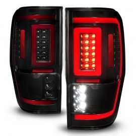 ANZO 19-22 Ford Ranger Full LED Taillights w/ Lightbar Sequential Signal Black Housing/Smoke Lens buy in USA