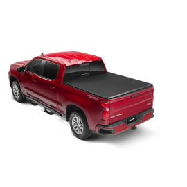 Lund 14-17 Chevy Silverado 1500 (8ft. Bed) Genesis Tri-Fold Tonneau Cover - Black buy in USA