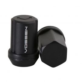 Vossen 35mm Lug Nut - 12x1.5 - 19mm Hex - Cone Seat - Black (Set of 20) buy in USA