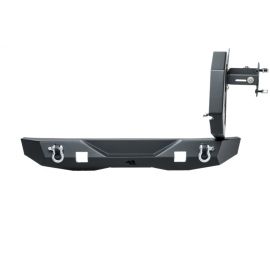 Rugged Ridge 07-18 Jeep Wrangler (JK/JKU) XOR Rear Bumper w/Swing Out Tire Carrier - Tex. Blk buy in USA