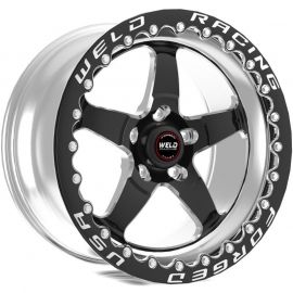 Weld S71 17x10 / 5x5 BP / 7.2in. BS 43mm O/S Black Wheel (HighPad) - Single Beadlock buy in USA