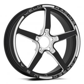 Weld Alumastar 1-Piece 18x6 / 5x115 BP / 2.7in. BS Black Wheel - Non-Beadlock buy in USA