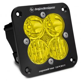 Baja Designs Squadron Sport Driving/Combo Pattern Flush Mount Black LED Light Pod - Amber buy in USA