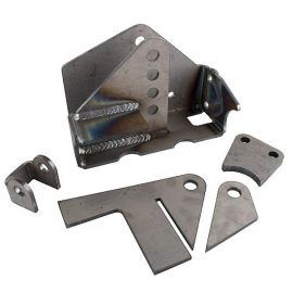 Synergy 07-18 Jeep Wrangler JK/JKU Weld-On HD Front Track Bar Bracket 2.5in Axle Tube buy in USA