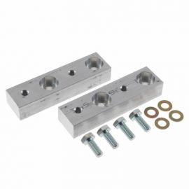 Synergy 07-18 Jeep Wrangler JK/JKU Rear Sway Bar Drop Bracket Kit Billet Alum 1.0in Drop buy in USA