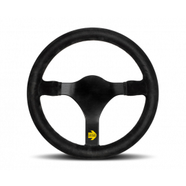 Momo MOD31 Steering Wheel 320 mm - Black Suede/Black Spokes buy in USA