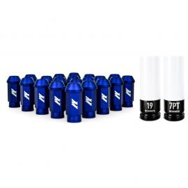 Mishimoto Aluminum Locking Lug Nuts M12x1.5 20pc Set Blue buy in USA