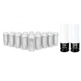 Mishimoto Aluminum Locking Lug Nuts M12x1.5 20pc Set Silver buy in USA