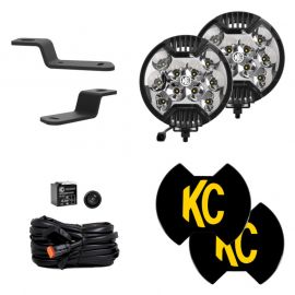 KC HiLiTES 21+ Ford Bronco SlimLite LED 2-Light System Ditch Light Kit buy in USA