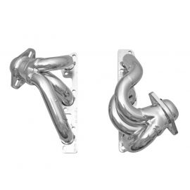 Gibson 07-11 Jeep Wrangler JK Rubicon 3.8L 1-1/2in 16 Gauge Performance Header - Ceramic Coated buy in USA