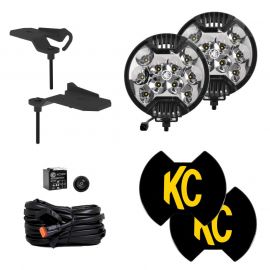 KC HiLiTES Jeep 392/Mojave SlimLite LED 2-Light Sys Ditch Light Kit buy in USA