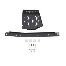 Westin/Snyper 07-17 Jeep Wrangler Transfer Case Skid Plate - Textured Black buy in USA