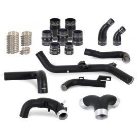 Mishimoto 2021+ Ford Bronco 2.7L High-Mount Intercooler Pipe Upgrade Kit - Wrinkle Black buy in USA