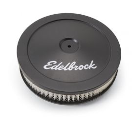 Edelbrock Air Cleaner Pro-Flo Series Round Steel Top Paper Element 10In Dia X 3 5In Black buy in USA