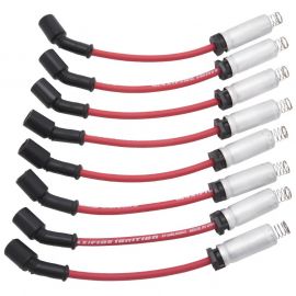 Edelbrock Spark Plug Wire Set LS Truck w/ Metal Sleeves 99-15 50 Ohm Resistance Red Wire (Set of 8) buy in USA