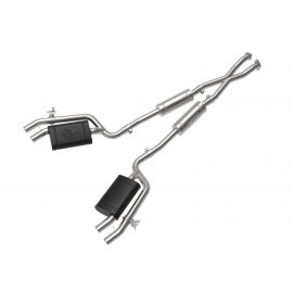 aFe Gemini XV 2.5in 304 SS Cat-Back Exhaust w/Cut-Out 18-22 Kia Stinger V6 3.3L buy in USA