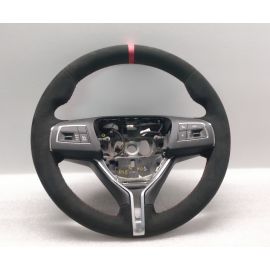 MASERATI STEERING WHEEL HEATED LEVANTE GHIBLI QUATTROPORTE + ALCANTARA + RED buy in USA