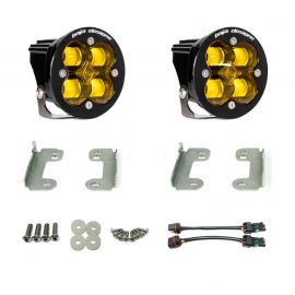 Baja Designs 18-20 Jeep JL Fog Pocket Kit For Wrangler JL Sahara Squadron Amber Lens SAE FPK buy in USA