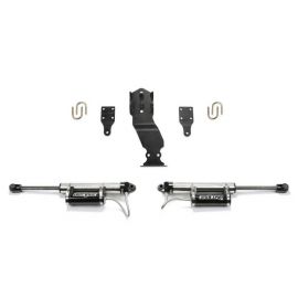 Fabtech 19-20 Ford F450/F550 4WD Dual Steering Stabilizer System w/DL 2.25 Resi Shocks buy in USA