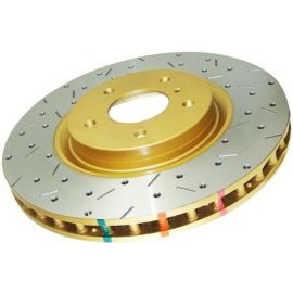 DBA 2017+ Subaru STi Front Drilled/Slotted 4000 Series Rotor buy in USA