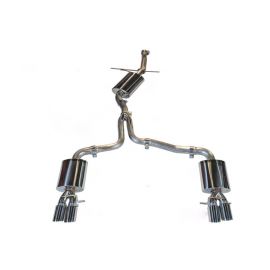 AWE Tuning Audi B8 A5 2.0T Touring Edition Exhaust - Quad Outlet Diamond Black Tips buy in USA