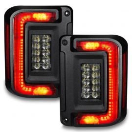 Oracle 07-17 Jeep Wrangler JK Flush Mount LED Tail Lights - Tinted buy in USA