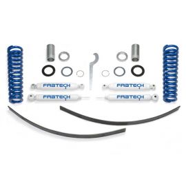 Fabtech 95.5-04 Toyota Tacoma Prnnr 6 Lug Mdls 2/4WD 0-3.5in Basic Adj C/O Sys w/Perf Rr Shks buy in USA