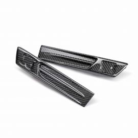 Seibon 09-10 Nissan GTR R35 Carbon Fiber Fender Duct Logos (Pair) buy in USA